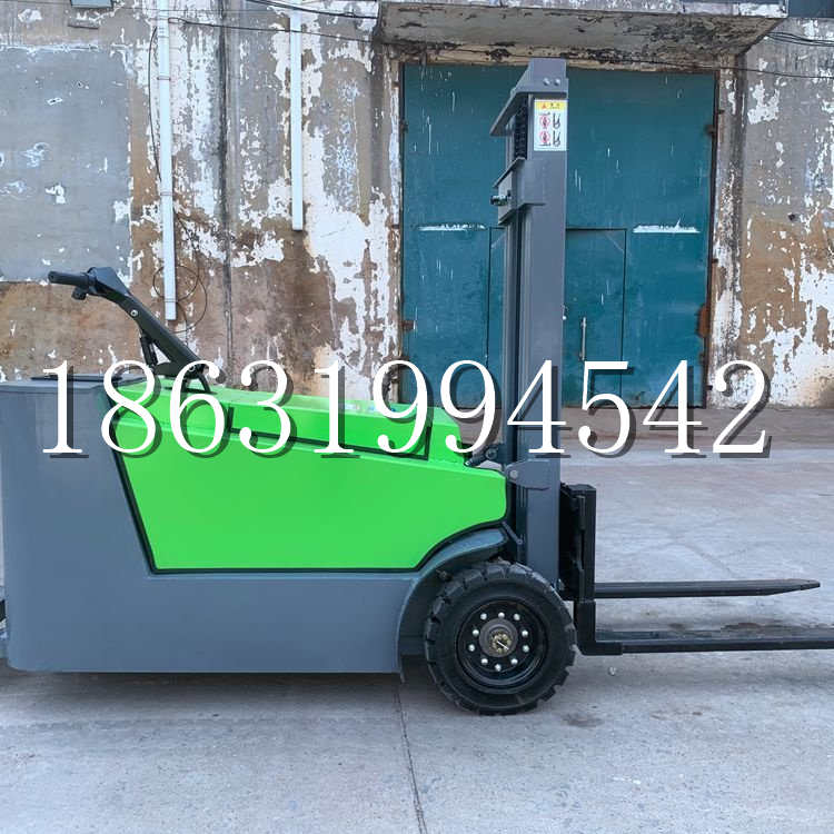 海丰县小型电动叉车1吨2吨步行站驾式电瓶堆高充电装卸车液压升降车铲车